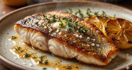 Bass z patelni: prosty przepis na chrupiącą skórkę i soczyste mięso