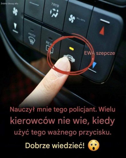 Przycisk na desce rozdzielczej, który większość kierowców ignoruje — i dlaczego tak naprawdę ma to znaczenie
