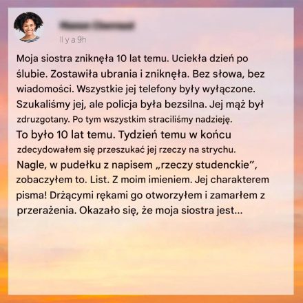 Dziesięć lat pytań, na które odpowiedzi daje jeden list