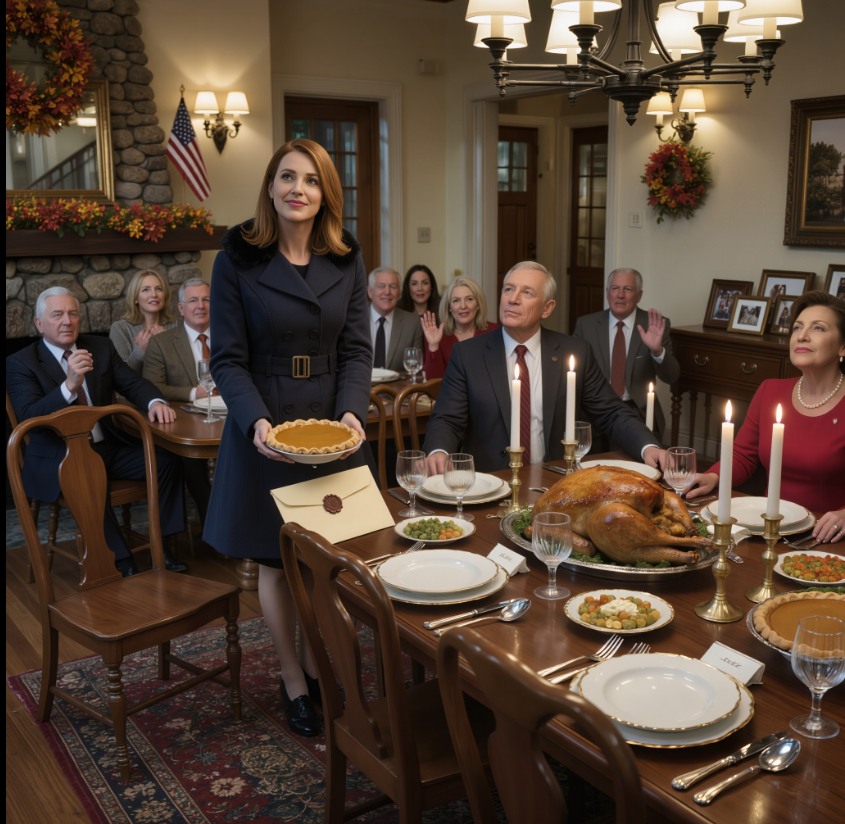 W Święto Dziękczynienia rodzice usunęli moje krzesło i nazwali mnie rozczarowaniem – więc zostawiłam na talerzu taty kopertę, która wszystko wyjaśniła i sprawiła, że ​​23 krewnych zamarło w milczeniu.