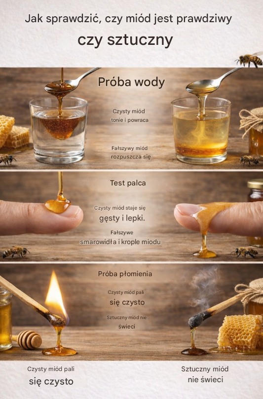 Jak sprawdzić, czy miód jest prawdziwy? 3 proste testy domowe