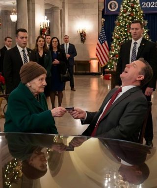 „Chcę tylko sprawdzić saldo” — 90-letnia kobieta została wyśmiana przez milionera… aż stało się coś, czego się nie spodziewał