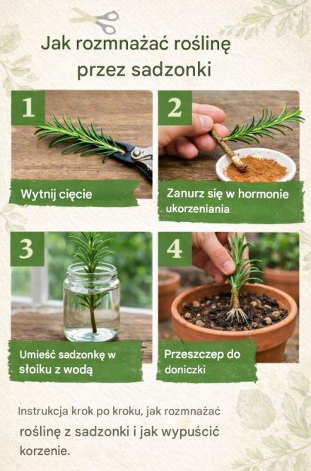 Jak rozmnożyć rozmaryn w domu – poradnik krok po kroku