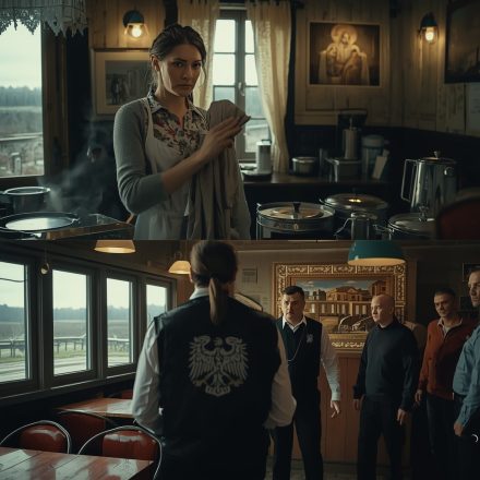 Lider gangu motocyklowego zauważył siniaki na twarzy kelnerki – To, co zrobił później, zszokowało całe miasto! Tego nikt nie wiedział…