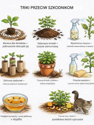 Naturalne sposoby na szkodniki w ogrodzie – proste i domowe rozwiązania