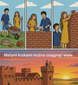 Siła rodzi się z codzienności, nie z jednego momentu