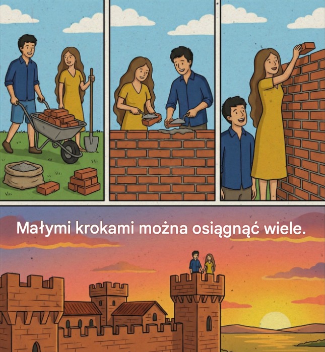 Siła rodzi się z codzienności, nie z jednego momentu