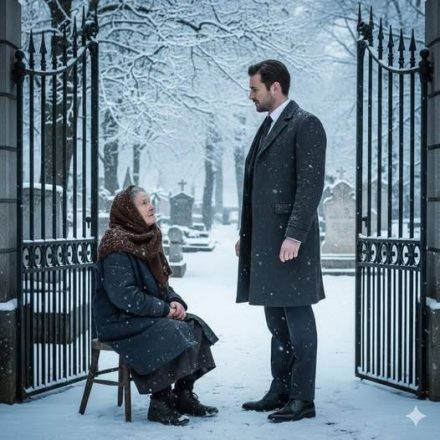 Po pogrzebie żony milioner szedł