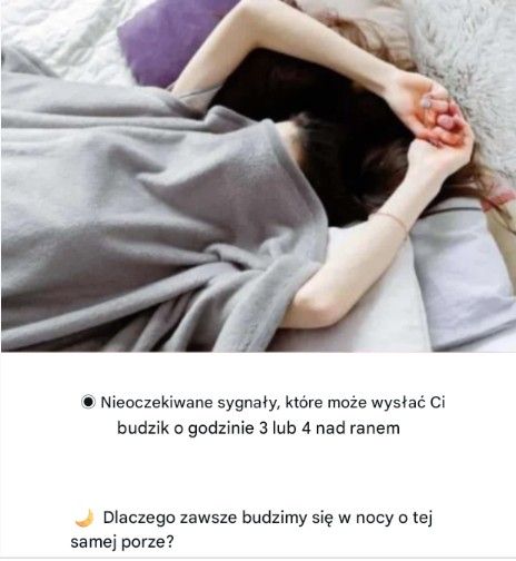 Nieoczekiwane sygnały, które może wysłać Ci budzik o 3 lub 4 nad ranem