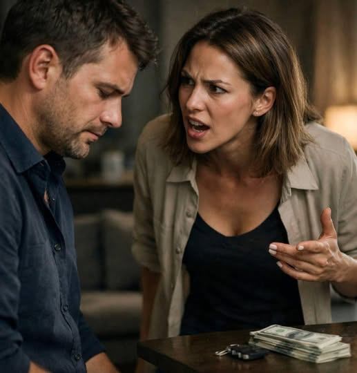 — Jakim prawem obiecałeś swojemu kumplowi MOJE pieniądze?