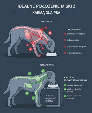Idealna wysokość miski psa – zdrowie i komfort