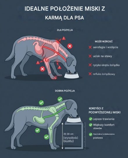 Idealna wysokość miski psa – zdrowie i komfort