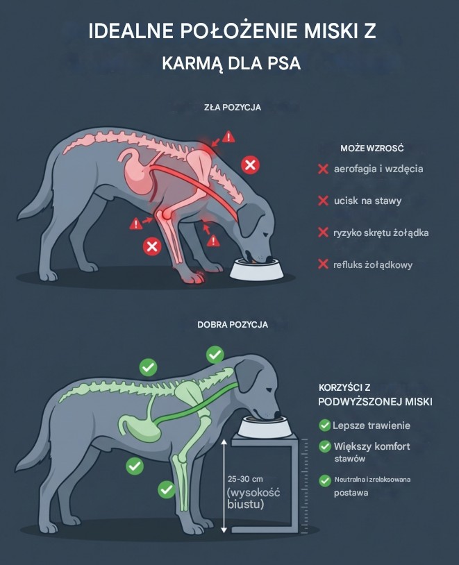 Idealna wysokość miski psa – zdrowie i komfort
