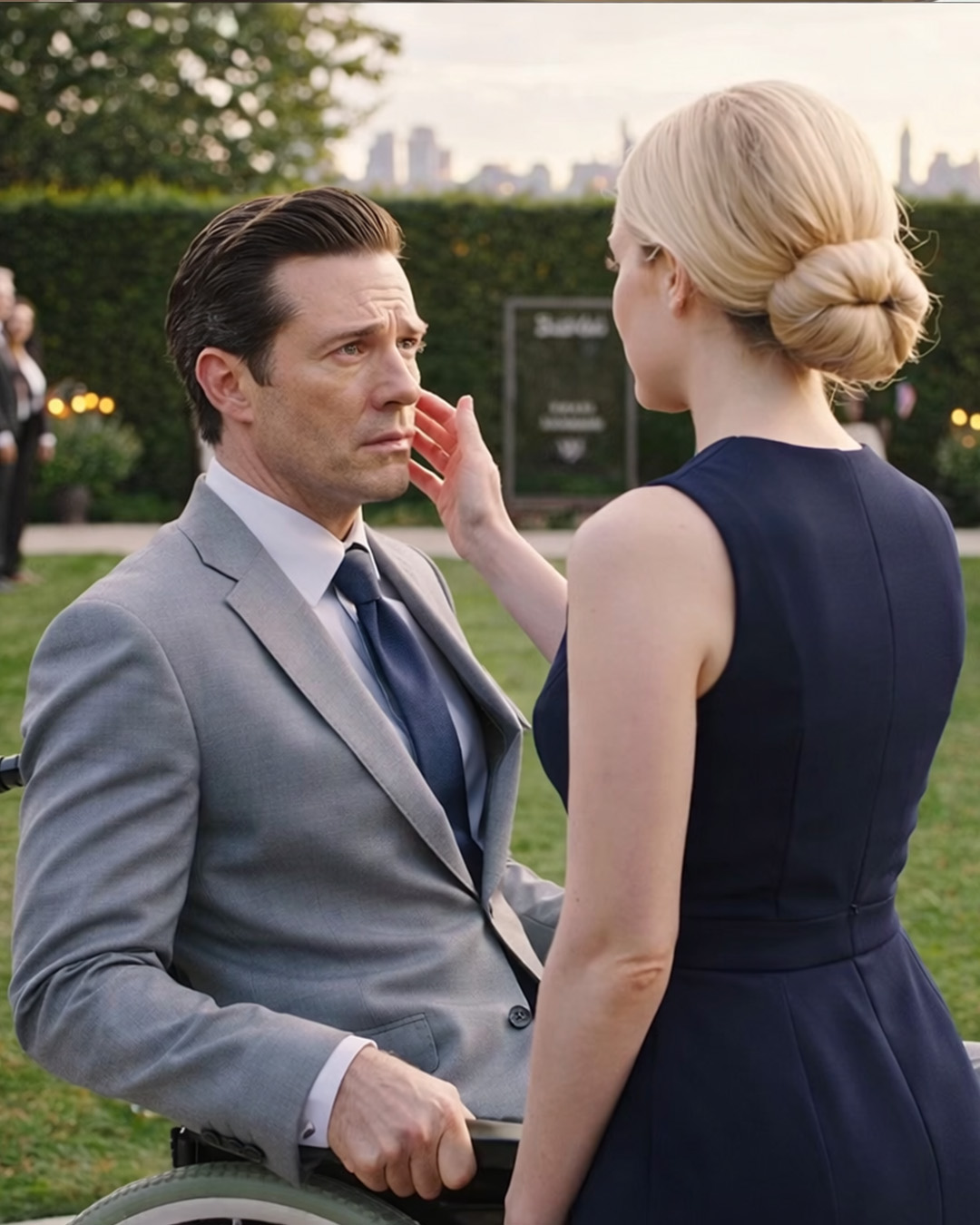 Mężczyzna przyjechał na ślub na wózku inwalidzkim, a jego narzeczona pobiegła na lotnisko z innym mężczyzną