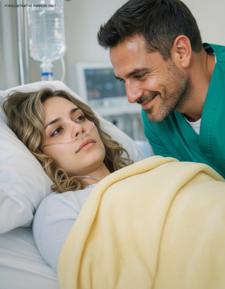 Kiedy lekarze powiedzieli mu, że jego żonie zostało zaledwie kilka dni życia, pochylił się nad jej szpitalnym łóżkiem i wymamrotał, ukrywając zadowolenie za zimnym uśmiechem: