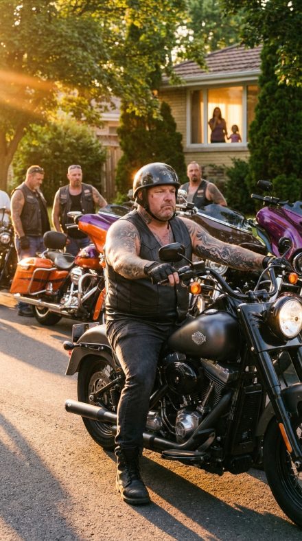 Samotna matka próbowała dokończyć kolację z dzieckiem, nie zwracając na siebie uwagi. Nie wiedziała, że ​​ktoś patrzy na jej ręce, dopóki nieopodal przejeżdżający motocykliści nie zorientowali się, że prosi o pomoc.