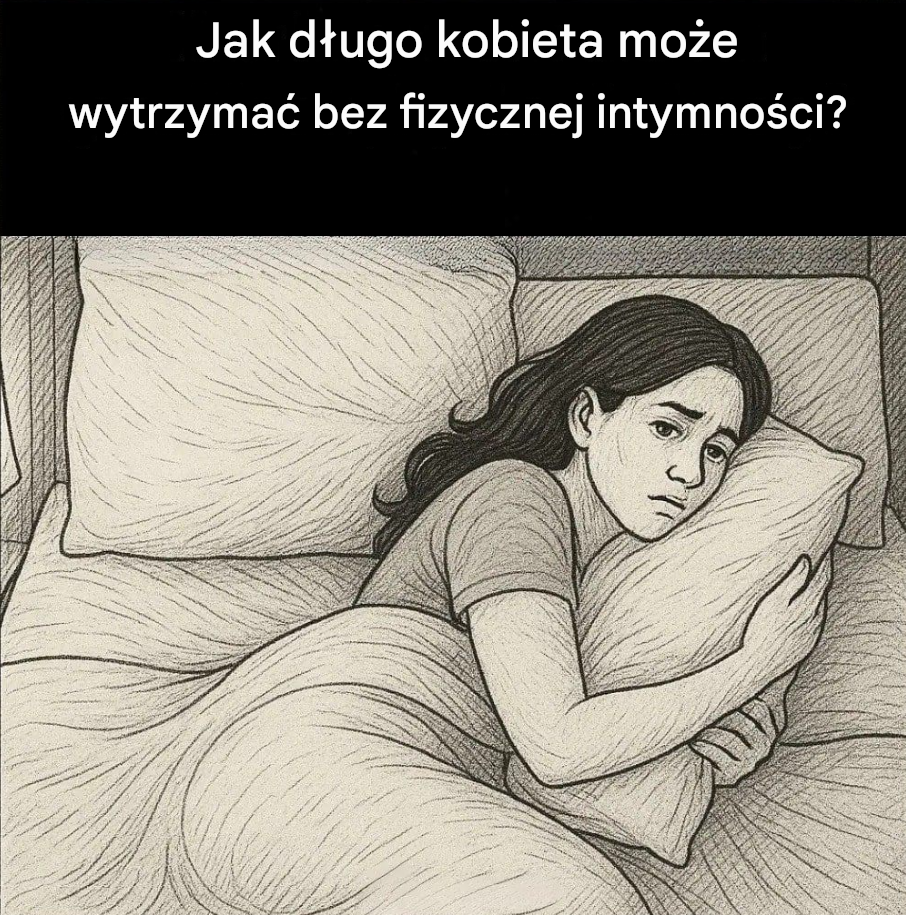 Jak długo kobieta może żyć bez bliskości?