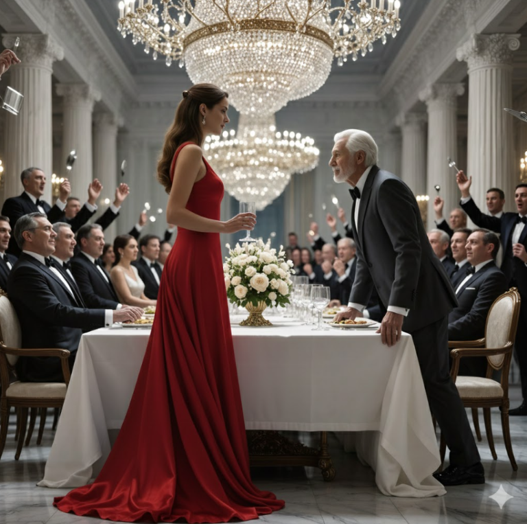 Nazwał mnie „ulicznym śmieciem” przy kolacji. Odpowiedziałam spokojem