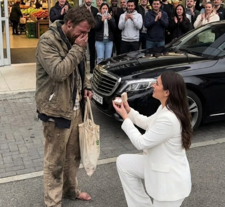 Miliarderka oświadczyła się bezdomnemu. Jego warunek wprawił wszystkich w osłupienie