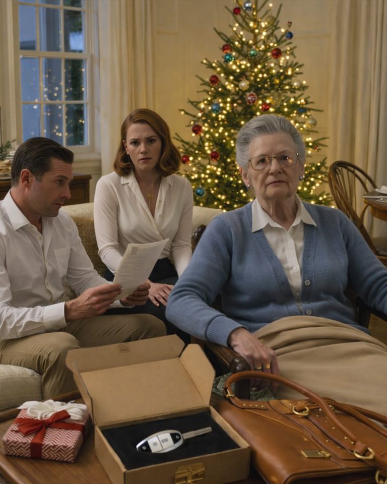 Kupiłem synowi BMW, a synowej designerską torbę na święta. Powiedzieli, że zasługuję na „lekcję”, więc wręczyłem im kopertę, która zmieniła wszystko