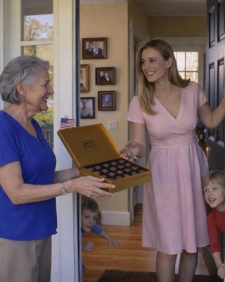 Mój syn przysłał mi pudełko ręcznie robionych czekoladek urodzinowych. Następnego dnia zadzwonił i zapytał: „I jak czekoladki?”. Uśmiechnęłam się i odpowiedziałam: „Och, dałam je twojej żonie i dzieciom. Uwielbiają słodycze”. Zamilkł… a potem krzyknął: „CO ZROBIŁEŚ?”. Jego głos się załamał, a oddech ustał.