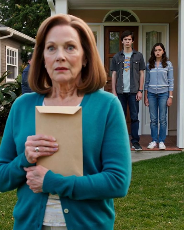 Mój syn powiedział mi, że ma dość codziennego widywania mnie, więc po cichu zebrałam akt własności zawierający tylko moje imię i nazwisko, zadzwoniłam do miłego agenta; rano, gdy tabliczka „SPRZEDANE” dotknęła trawnika, dwie osoby, które poprosiły mnie o znalezienie „własnego miejsca”, w końcu zobaczyły, jak wyglądają granice