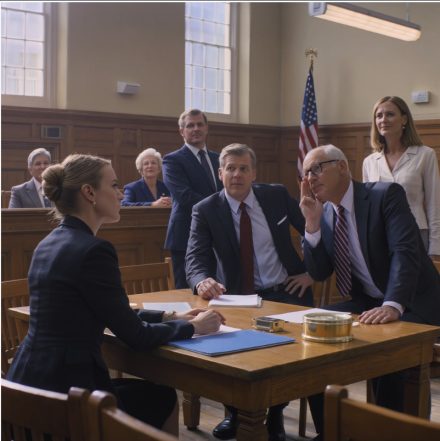 W sądzie okręgowym mój mąż zażądał domu, samochodów i firmy, którą pomogłam zbudować, po czym pochylił się w moją stronę i mruknął: „Ułatw mi to”. Nie zauważył niebieskiego segregatora, który odłożyła moja prawniczka, ani tego, jak jego matka uśmiechała się, jakby już wygrała. Teraz jego dziewczyna przechadza się po korytarzu, sędzia sięga po ostatnią stronę, a jedno ciche zdanie wkrótce przemieni jego zwycięstwo w coś innego.