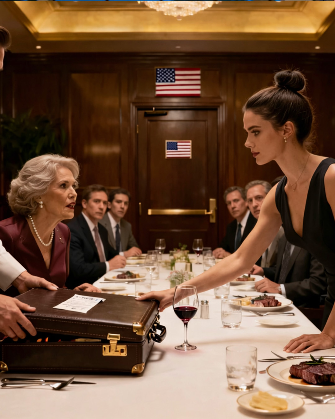 Moja mama wzniosła toast: „Ona jest córką, z której jestem dumna”.