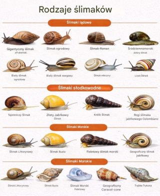 Rodzaje ślimaków – przegląd i charakterystyka