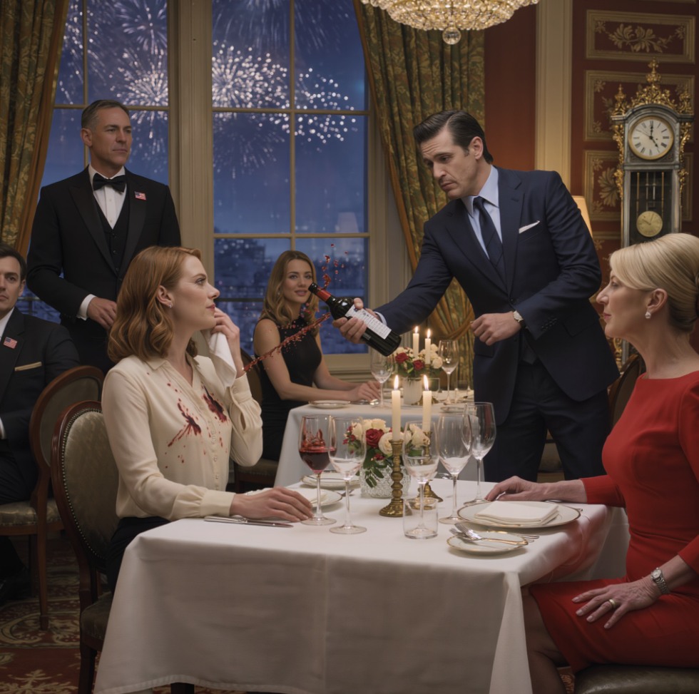 Gdy oblał mnie winem, zakończyłam wszystko