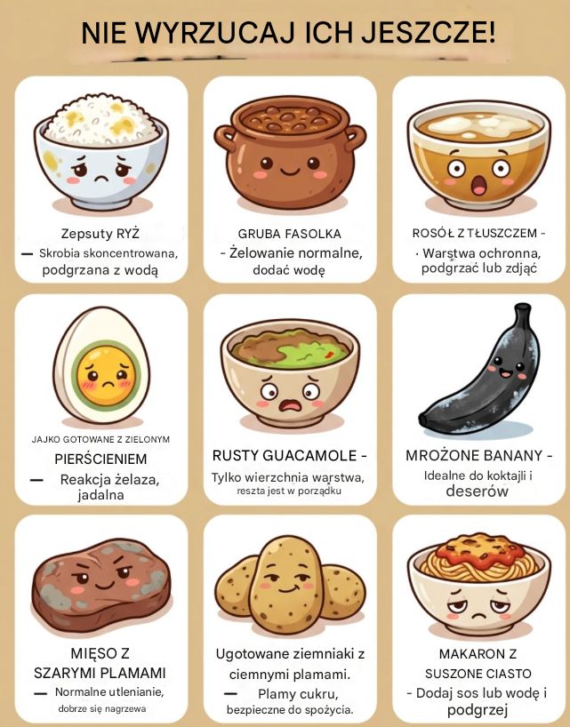 Resztki jedzenia, których nie musisz wyrzucać